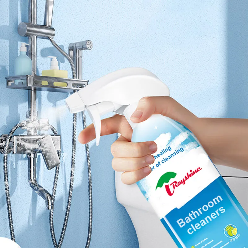 Rayshine hot sale Water Scale Remover Bathroom Wall Floor Cleaning Detergent  Ceramic Tile Cleaning Liquid 500G