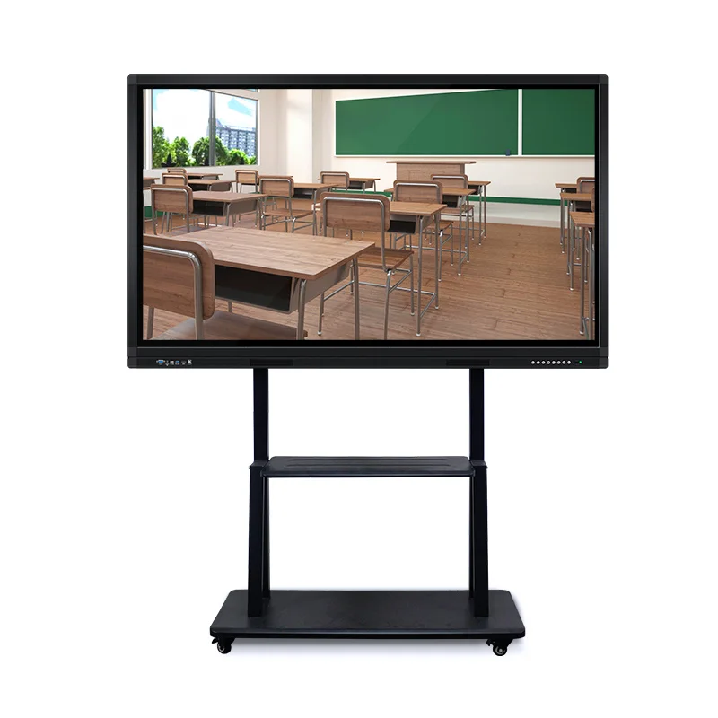 cheap electronic smart board touch monitor75 inc PC portable interactive classroom whiteboard