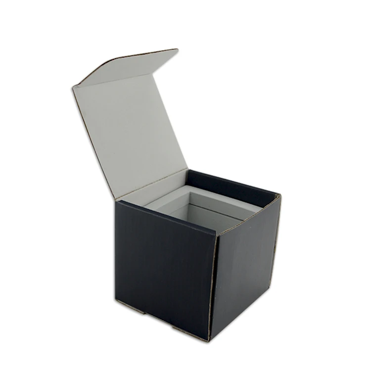 Free Design Custom Size rigid cardboard paper gift box with eva foam insert folding magnetic square package cosmetic paper box