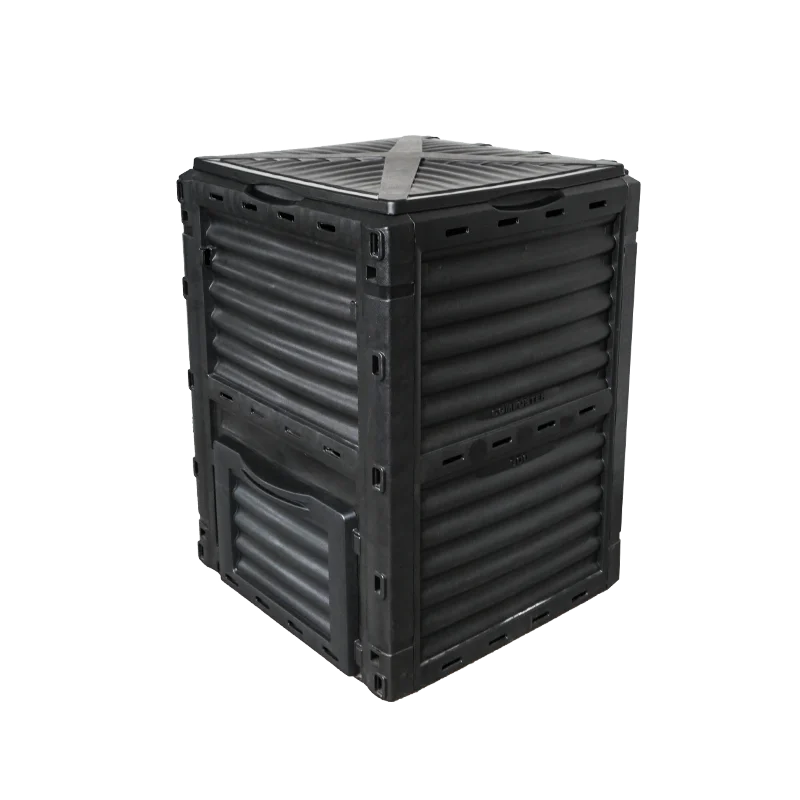 Best Price 300L 500L Composter Machine Food Waste Home Bin Square PP Compost Bin Compstable Food Containers