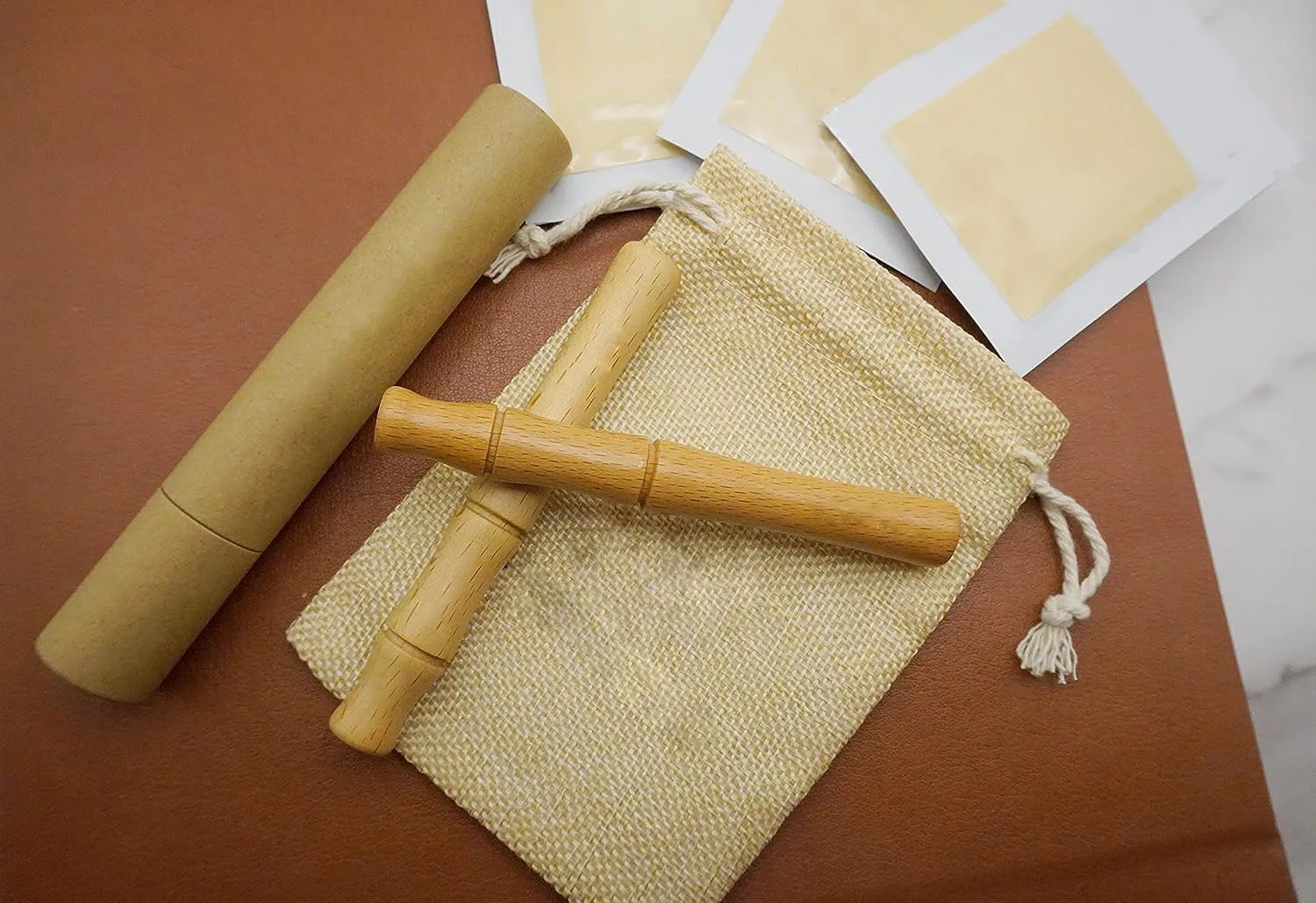 Portable Wooden Personal Diffuser Aromatherapy Inhaler for Essential Oil Nasal Inhaler Stick