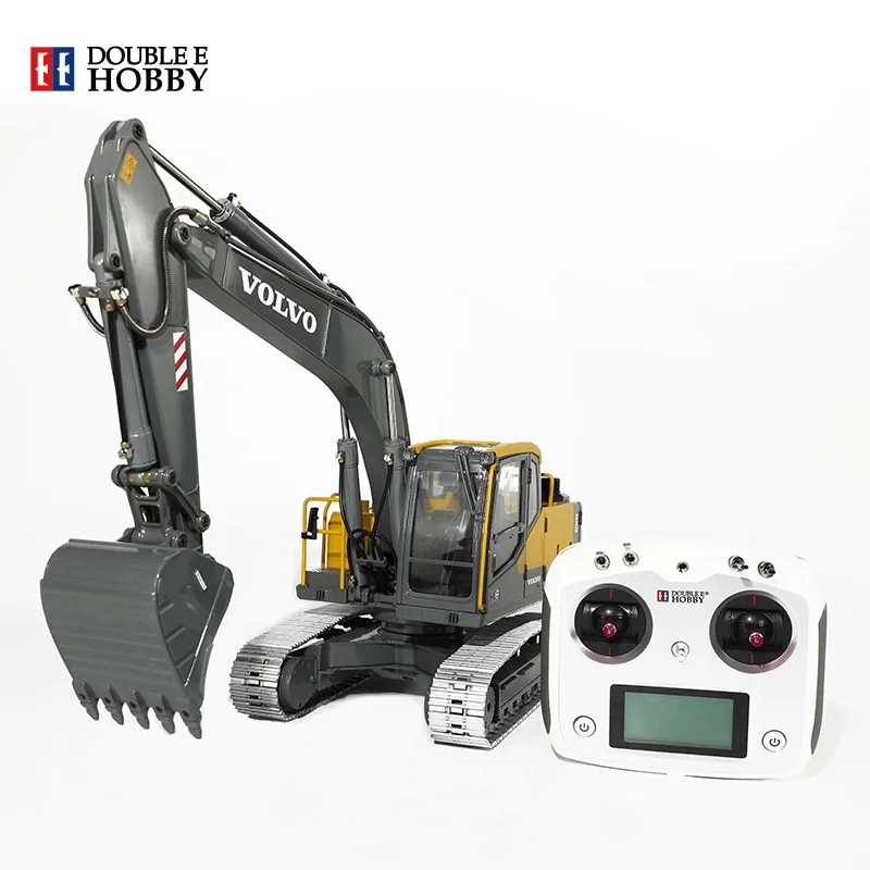 Arrival 1:14 RC Excavator 2.4G Remote Control Dump Truck Metal Track Engineering Vehicle
