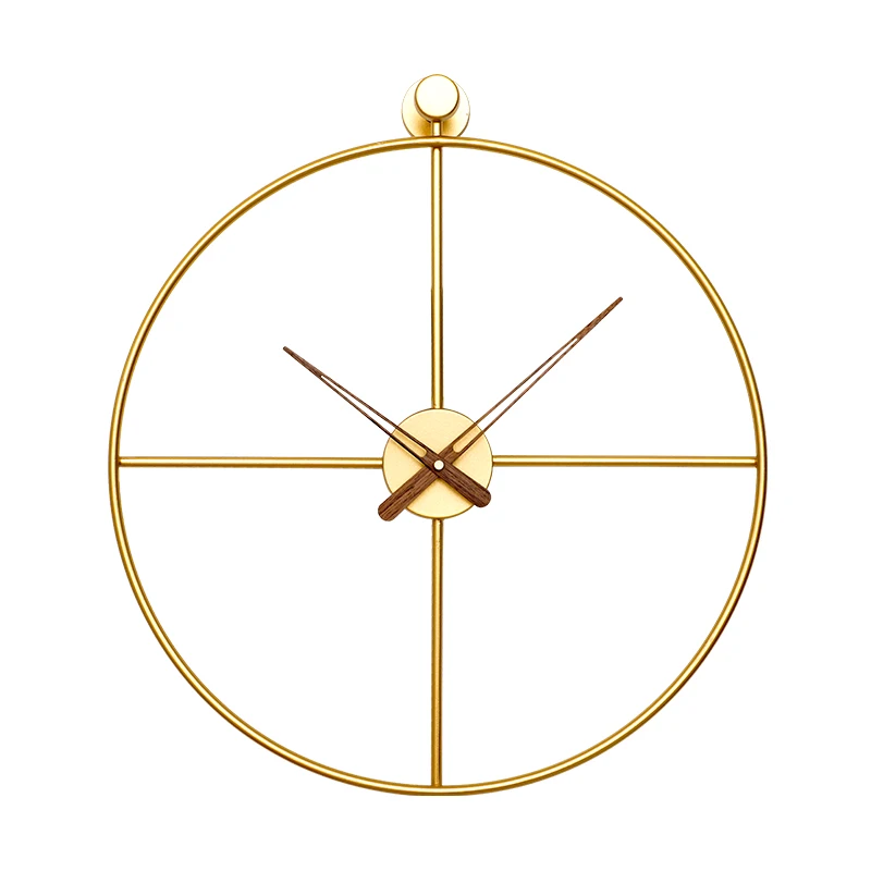 50 large dropshipping products 2024 simple modern luxury wall hanging clock decorative metal wall watch clock home house decor