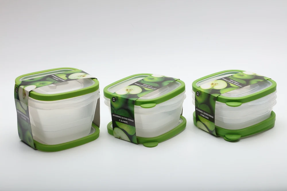 Water Approved Rubbermaid Design Plastic Food Storage Containers Set