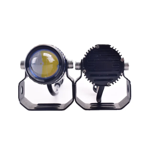 Dual Color 40W M1A New Aluminum Alloy High Power Motorcycle Led Headlight Head Light