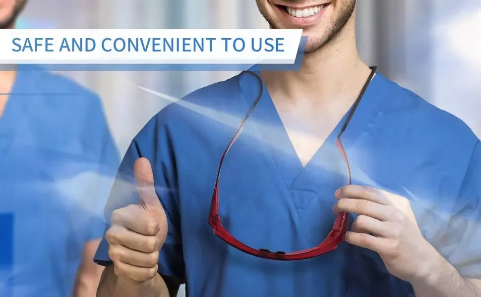 Hot selling Dental curing light protective glasses Eye glasses supply Protective Eye  UV Dental Dentist Glasses Dental googles