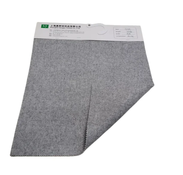 Wool fabrics for coats virgin wool woven velvet woolen fabrics cozy warm popular jackets young girls and boys