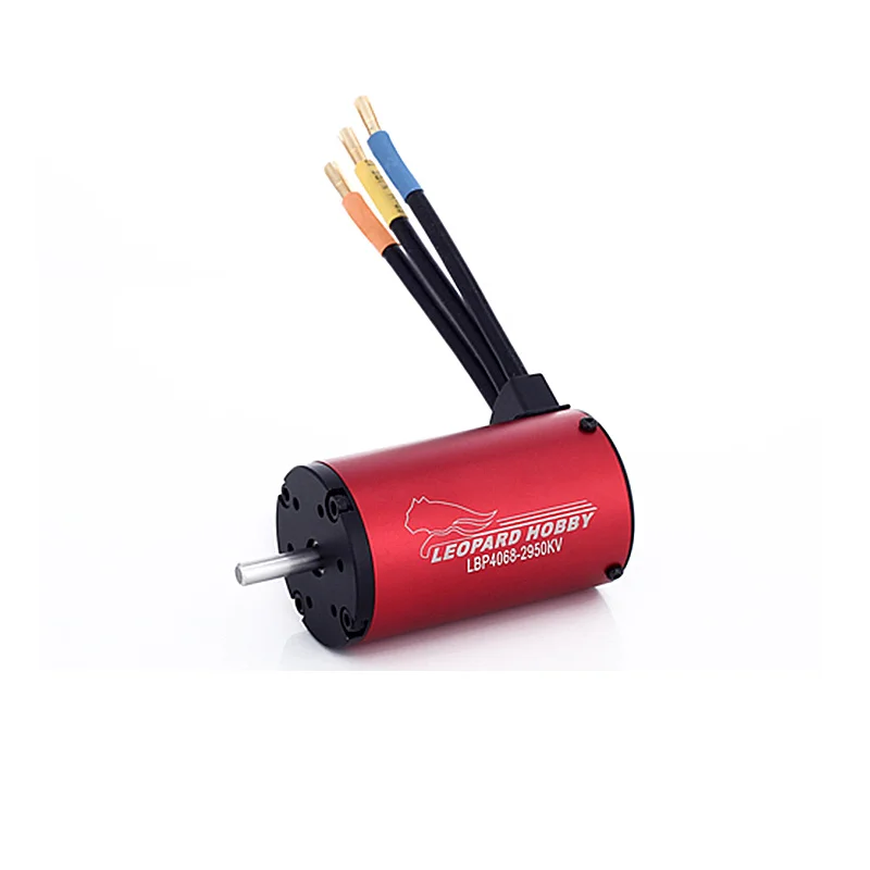 Leopard Hobby LBP4065 LBP4068 brushless inrunner 4065 1400KV 1800KV 4-pole sensorless motor for RC car boat
