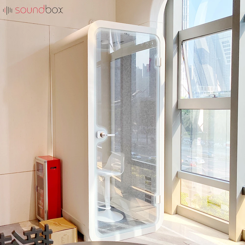 Sound insulate office pod working small soundproof booth smoking cabin private sound-proof booths