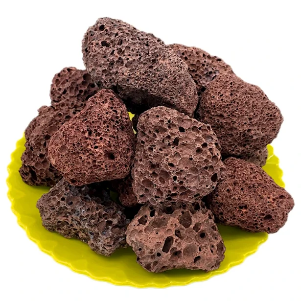 Red  Lava Rock /Volcano Stone For Decoration and Water  Treatment