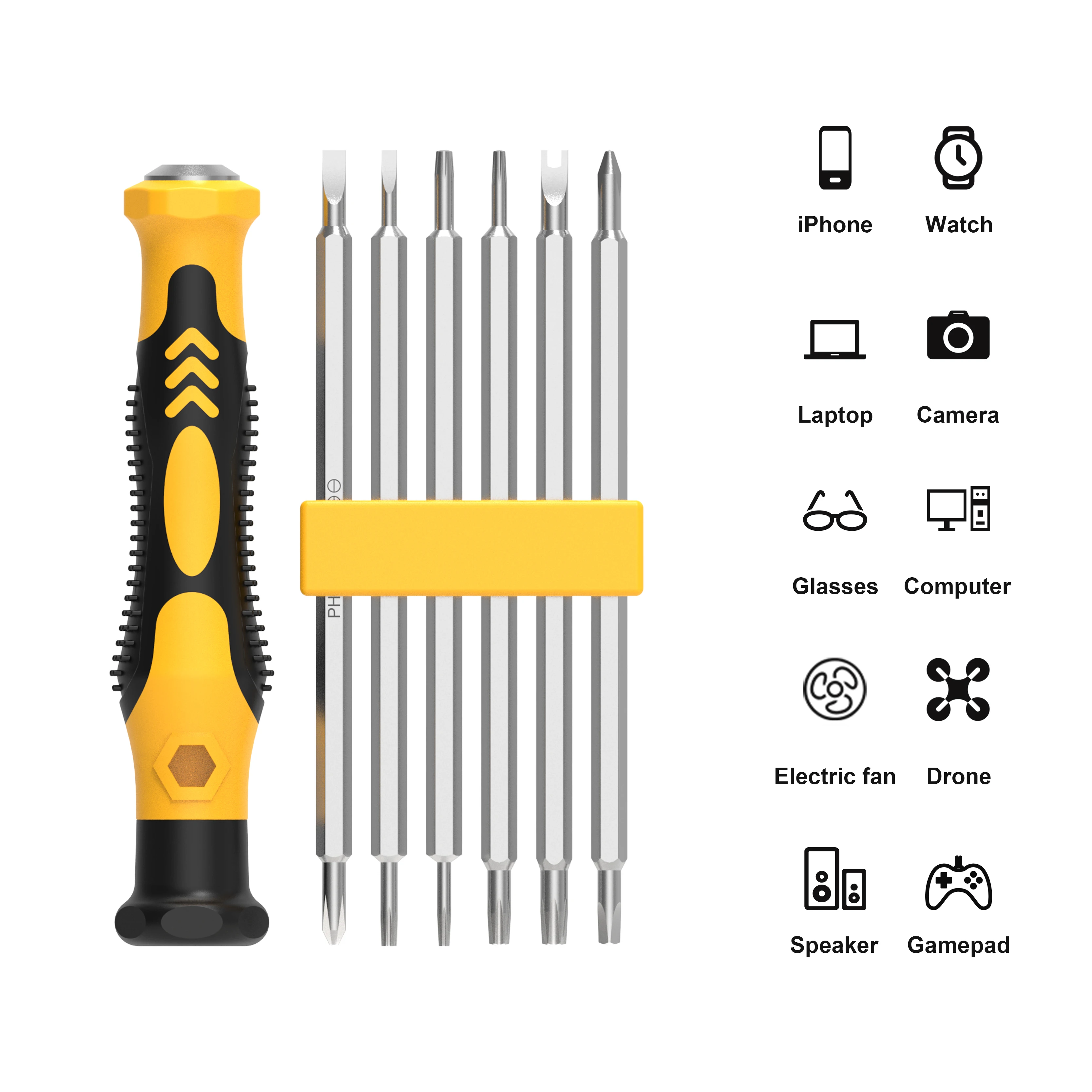 7 in 1 Precision Torque Screwdriver Set: Complete Toolkit for Accurate and Controlled Screwing Applications