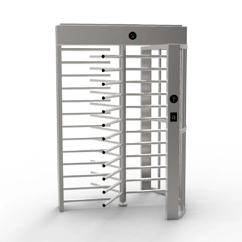 2021 high security access control  pedestrian barrier gate full height turnstile