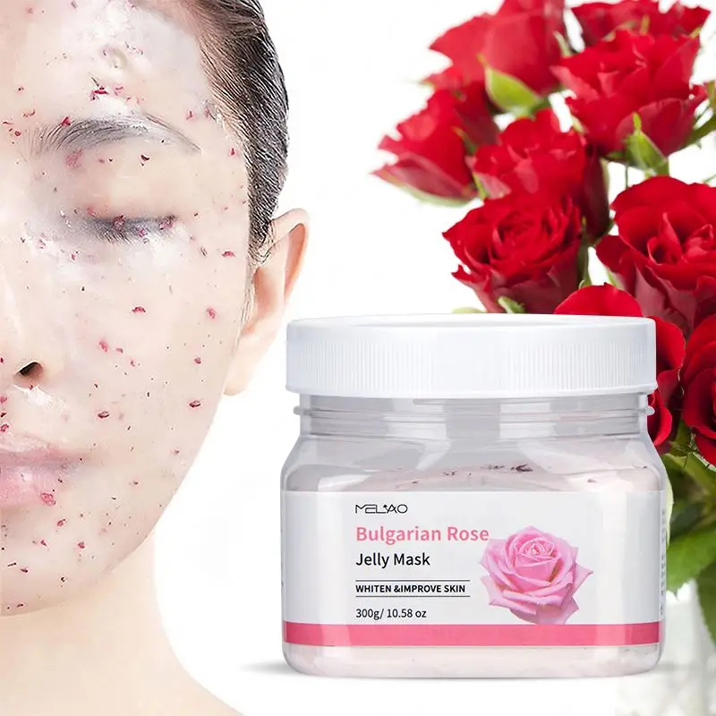 oem Rose Bulk Order Custom Logo Jelly Face Mask Vegan Private Label Watermelon Hydro Jellymask Powder