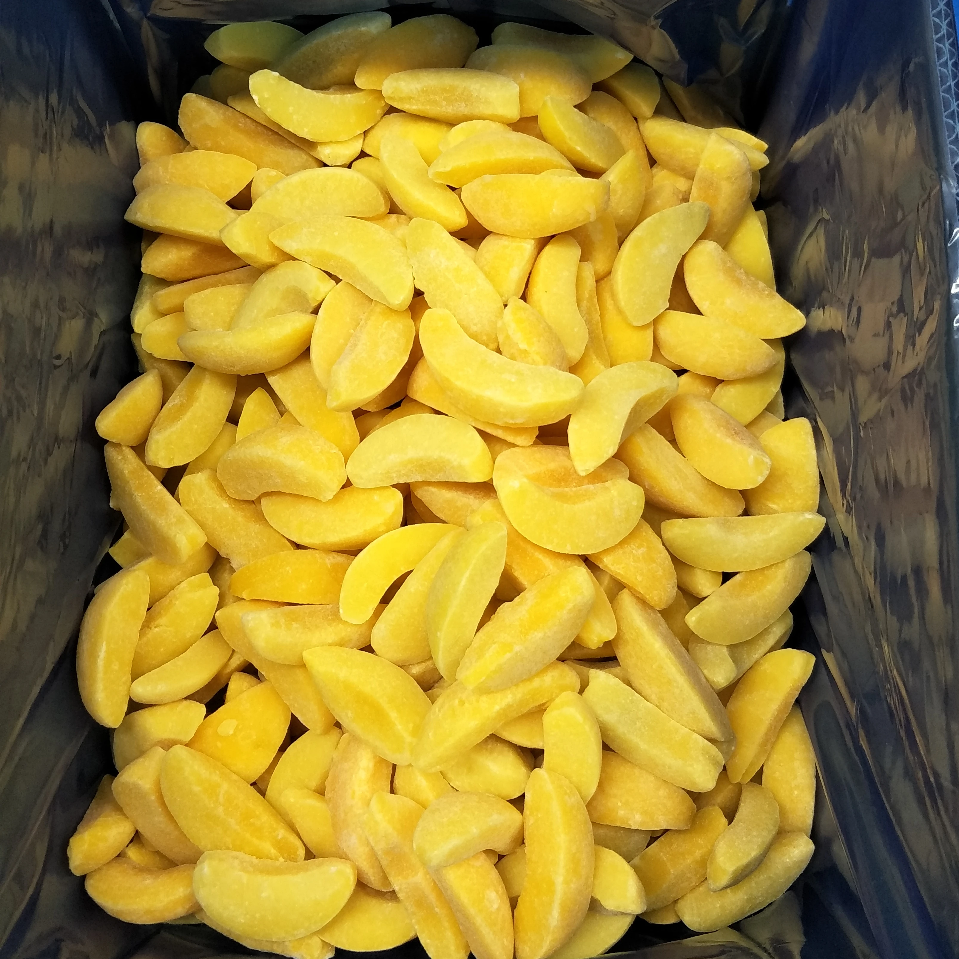 IQF Frozen Yellow Peach Slice