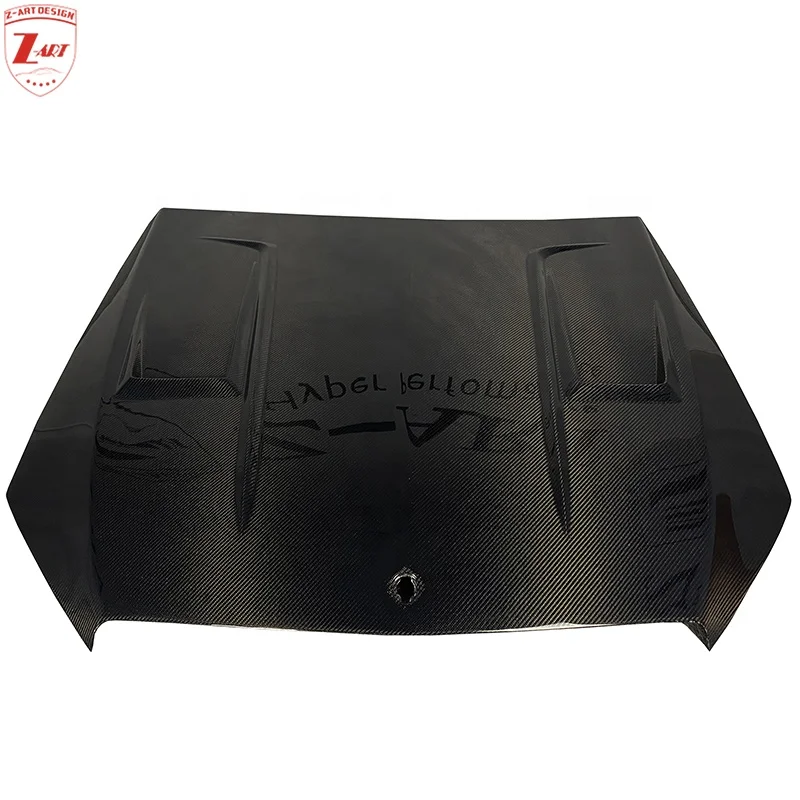Z-ART 2015-2019 GT carbon fiber engine hood for for W205 carbon fiber engine bonnet for C class engine cover