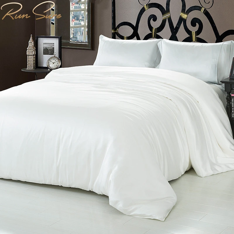 Colorful 100% Charmeuse silk 22mm Duvet Cover quilt cover