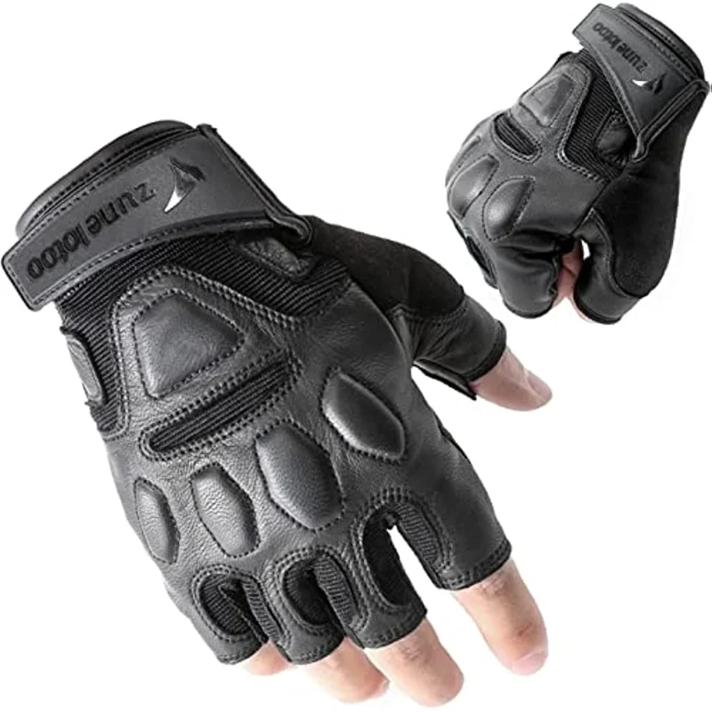 Zune Lotoo XRD Sheepskin Sports Gloves Half & Full Finger Breathable Touch Screen Tactical Gloves Cycling Motorcycle Gloves