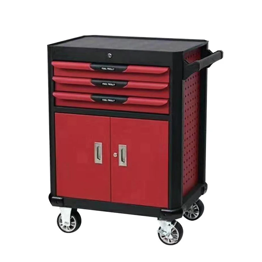 158PCS tools professional mechanic tool set tool rachet wrench screwdriver cabinet trolley