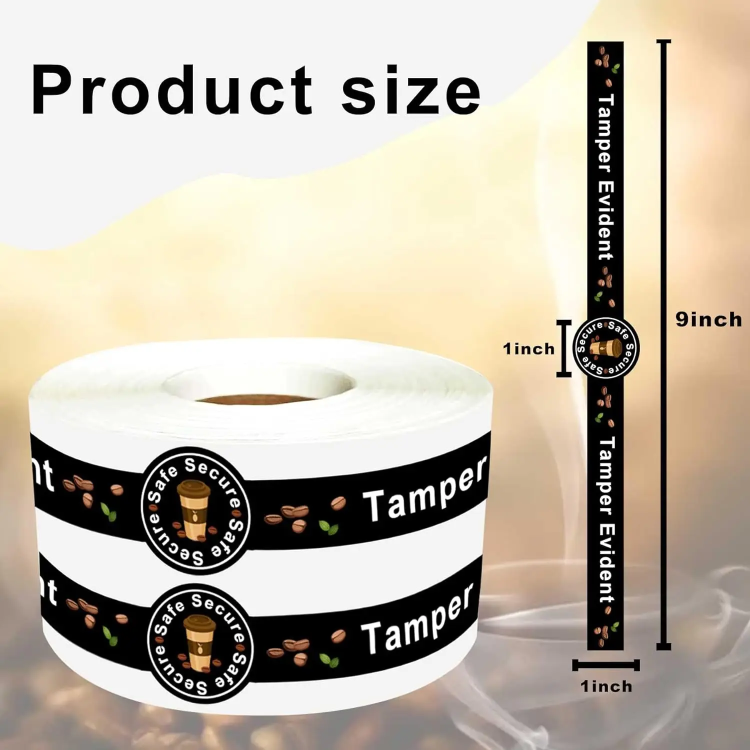 Cheap Secure Tamper Evident Seals Sticker  Drink-Safety Secure Tamper Evident Food Seals  for  Drink Lids sticker