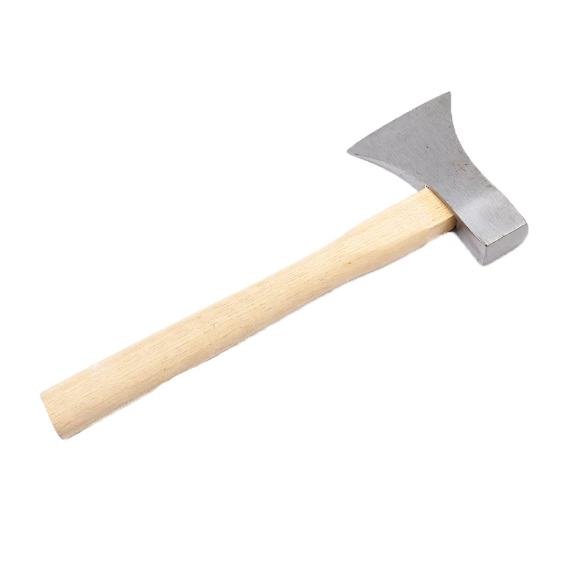 Home working steel head wooden handle kitchen cutting felling camping axe