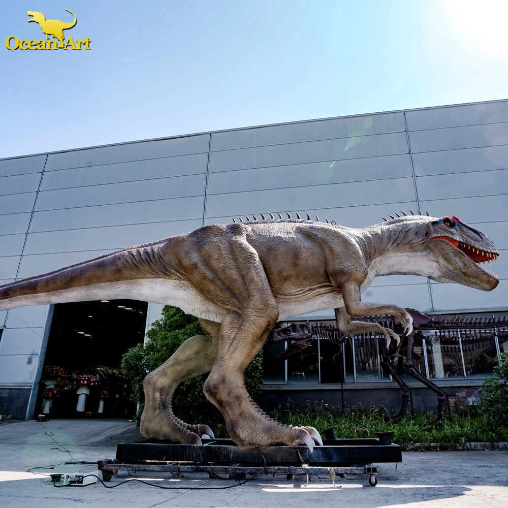 Attraction Dinosaur Theme Park Outdoor Lifesize New Technology Animatronic Dinosaur Model