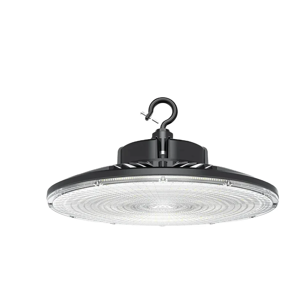 200W UFO LED High Bay Light 0-10V Dimmable IP65 5000K Commercial Warehouse Workshop GYM Lighting Fixture Low Bay Light Product