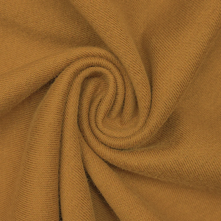 Knitted CVC Polyester Fabric Price KG For Clothes 250GSM, High Quality Soft Polyester Cotton Material Terry Fabric For Sale/