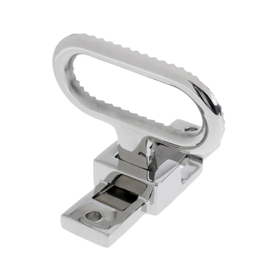 Marine hardware boat 316 stainless steel polished mast folding step for ship