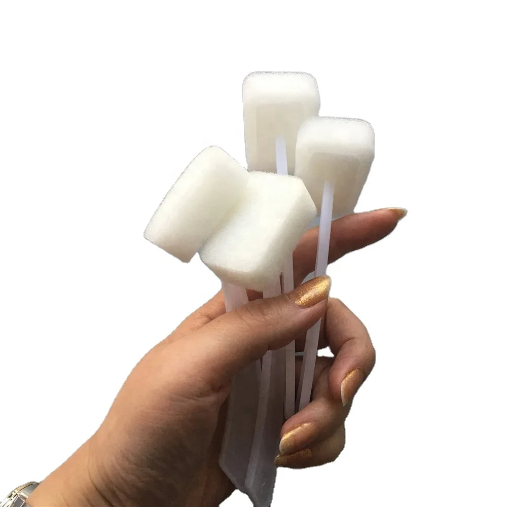High Quality Medical Disposable Sponge Cleaning Stick OEM Medical Polymer Materials & Products General Medical Supplies EO Gas \