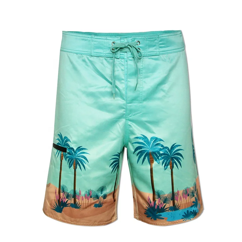 
Yuepai Sublimation printing Customized Board Shorts Recycled Polyester 4 Way Stretch Beach Wear Shorts For Men and Women 