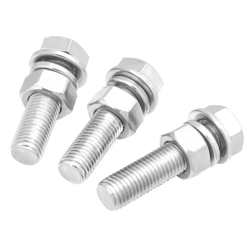 High Quality 8.8 Grade Hex Bolts and Nuts M6-M36 M10 DIN933 934