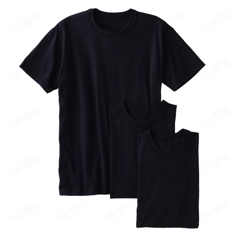 Custom Printing Multi Color USA Poly Cotton Military undershirt  T Shirt Men