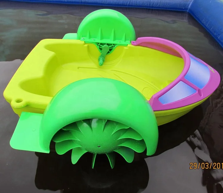 Kids Water manual Hand Paddle boat Plastic Rowing Boat Kids Boat for pool