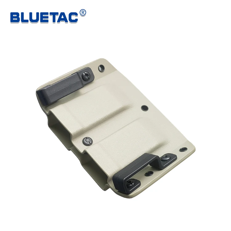 Bluetac Premium Quality Tactical Kydex Double Mag Pouch Fit For Many Popular Gun Modes Inner 9mm Stack Mag Pouch