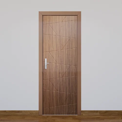 High-Grade Plastic PVC Plywood Door for Villa Exterior Excellent Color Retention OEM Design for Vietnam Factory