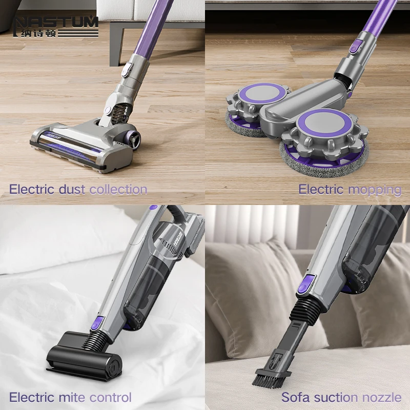 24KPA Handheld intelligent cordless rechargeable bagless electric Vacuum Cleaner