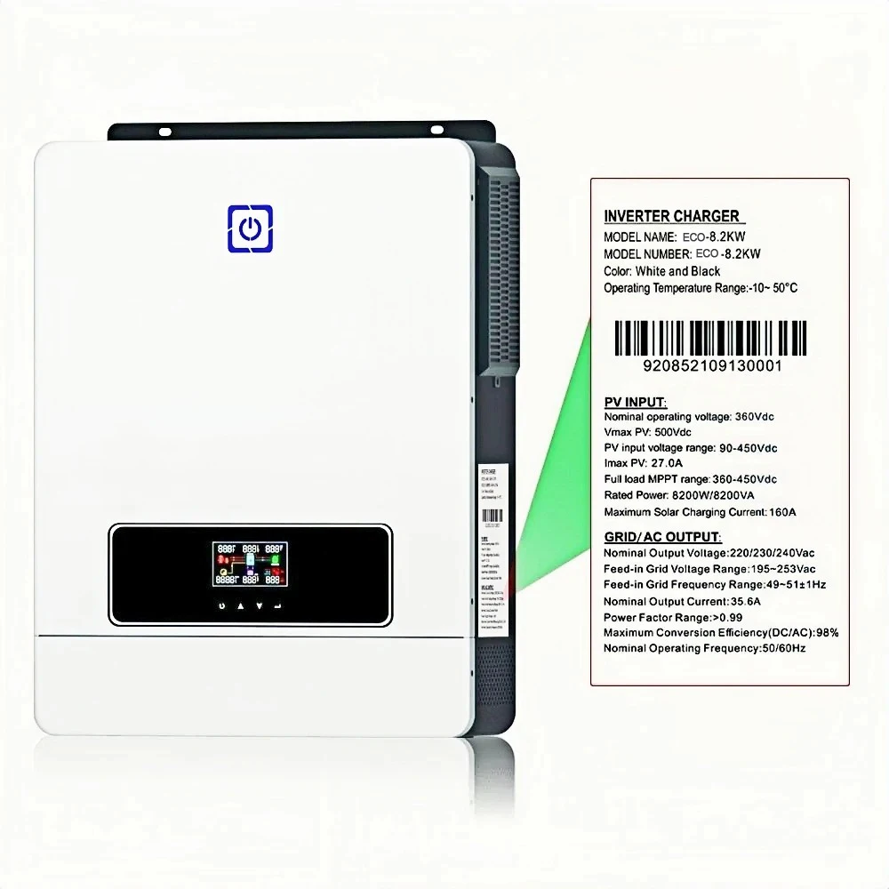 HARS On Off Grid 10.2kw 48v Mppt Solar Hybrid Inverter Pure Sine Wave Hybrid solar inverter invert system solar