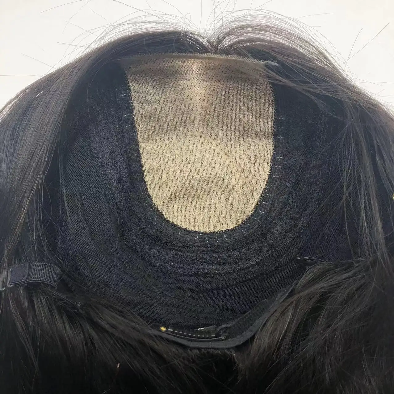 Center Silk Base Machine Made Wig Back Long Length Human Hair Bob Wig INDIAN Hair Top Quality Very Long Wig Medium 130% Average