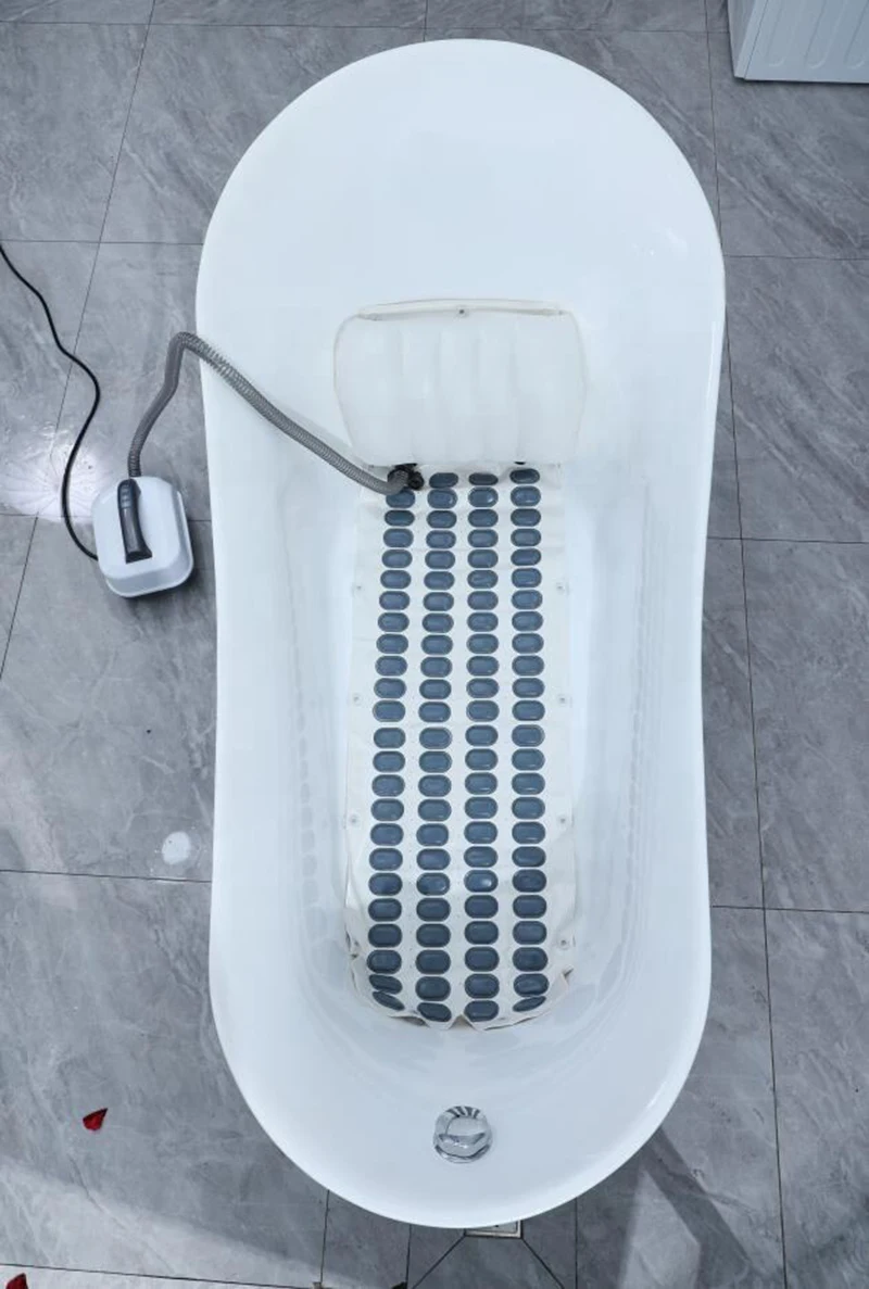 remote control spa machine air bubble jet massage bubble mat for bathtub