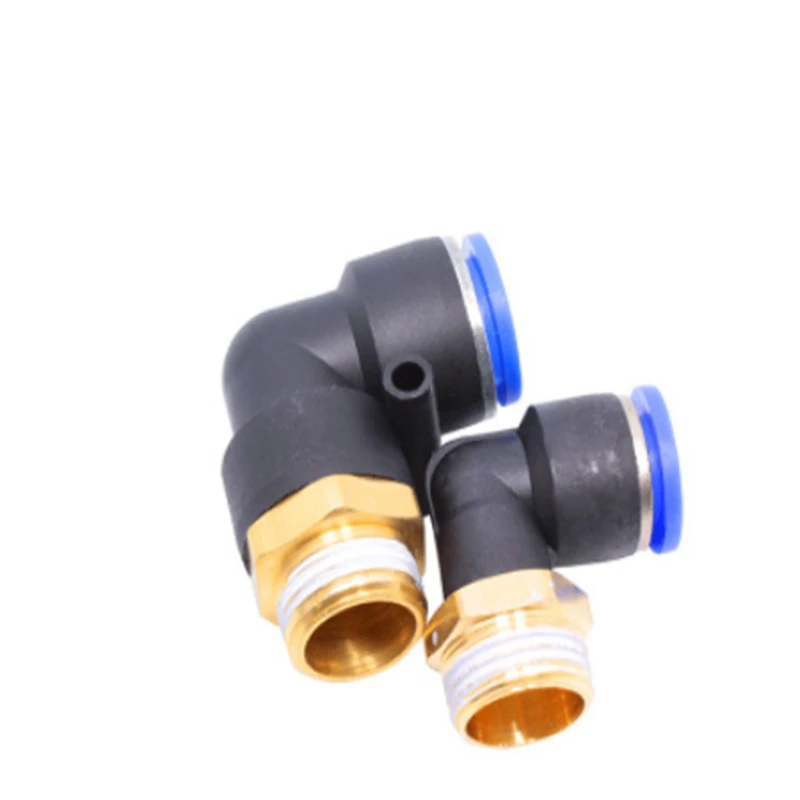 Air compressed parts PL plastic air push in fitting quick connect  fittings for pneumatic hose