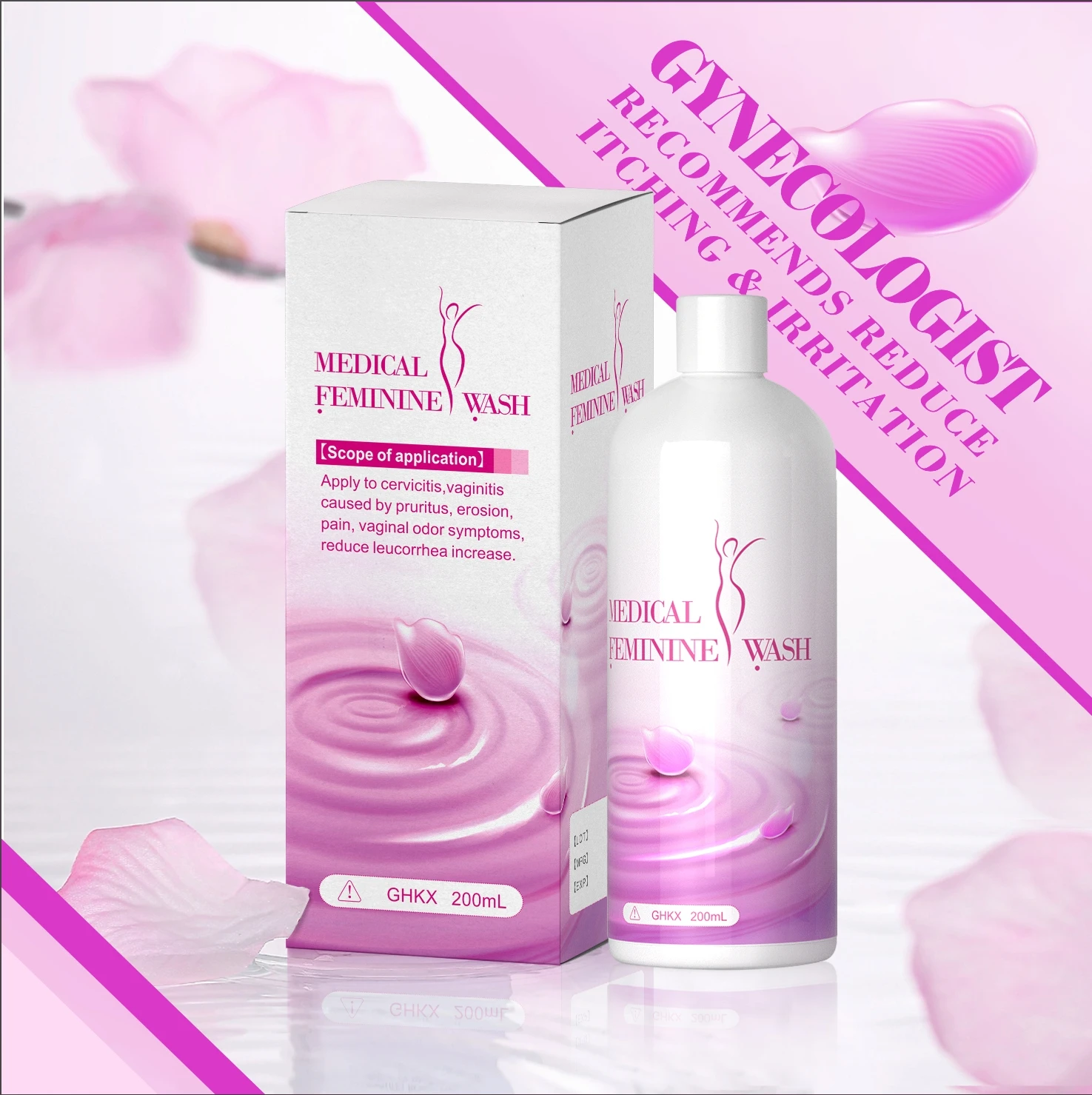 Vaginal Cleansing Wash Natural Feminine Wash PH Balance Gentle Intimate Wash For Sensitive Skin
