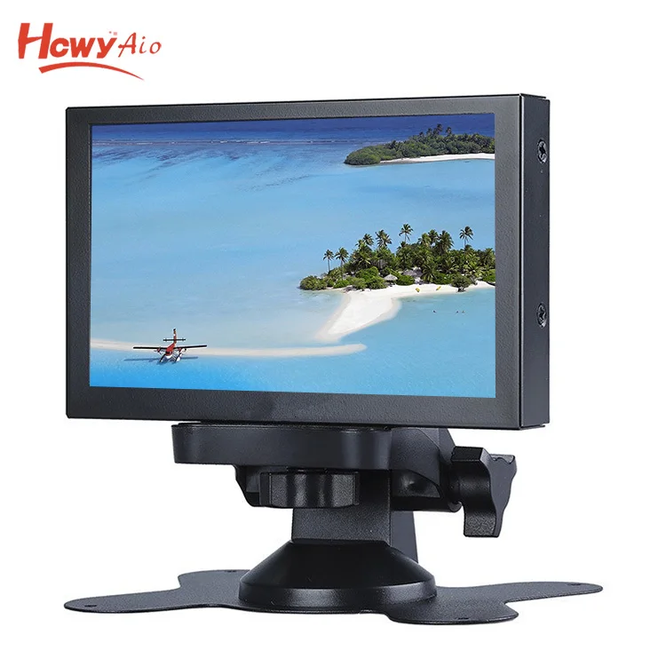  Металлический корпус 5 дюймов TFT ЖК-монитор VGA AV вход CCTV