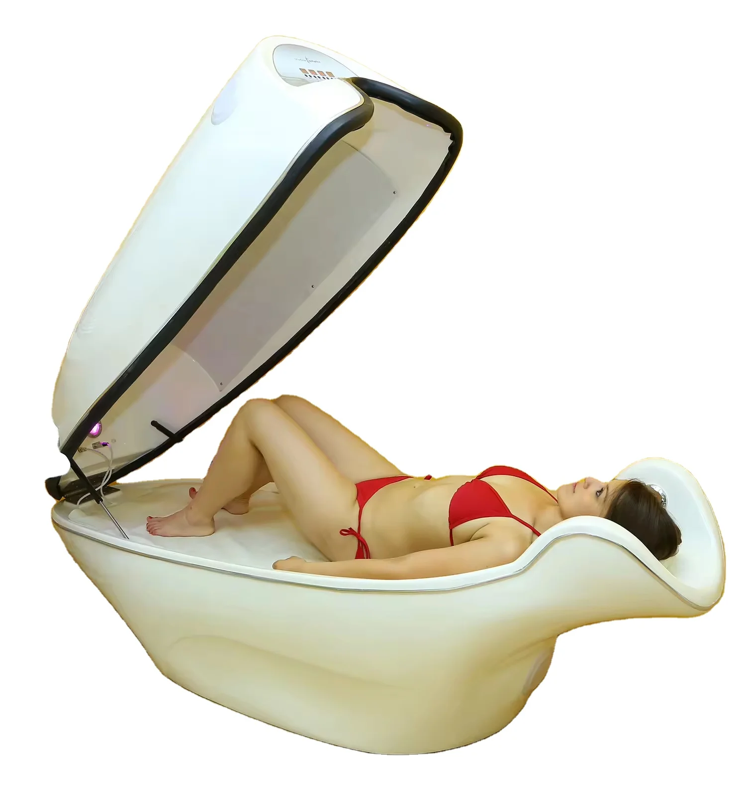 body healthy care infrared ozone sauna hydrotherapy capsule led light spa capsule with Far infrared dry steaming