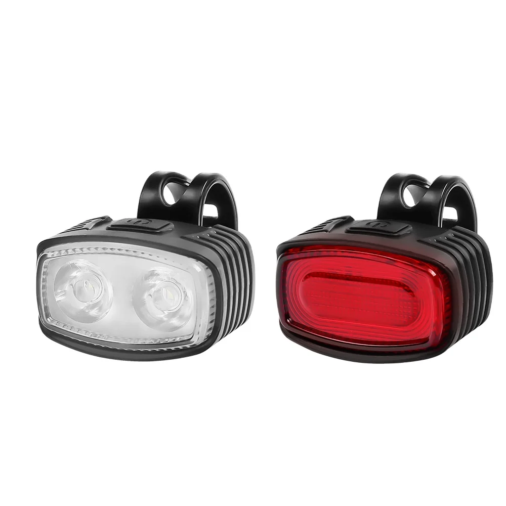 Highlight Bicycle Front Light Lamp Lightweight Waterpoof Type-Crechargeable Bike LED Lights
