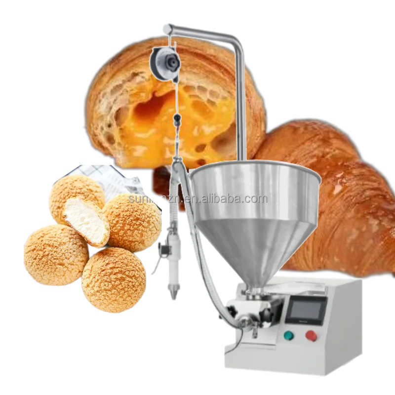 Small Premium  Tiramisu Cake Filling  Machine Croissant Bread Cream Chocolate Injecting Machine Hand Use