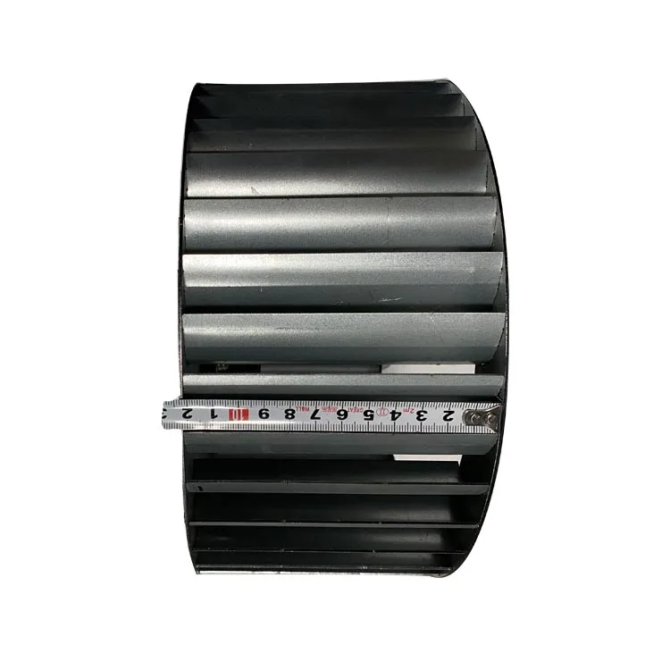225  Ventilation aluminum Impeller Backward Curved Centrifugal fan blower customize fan wheel factory direct sale