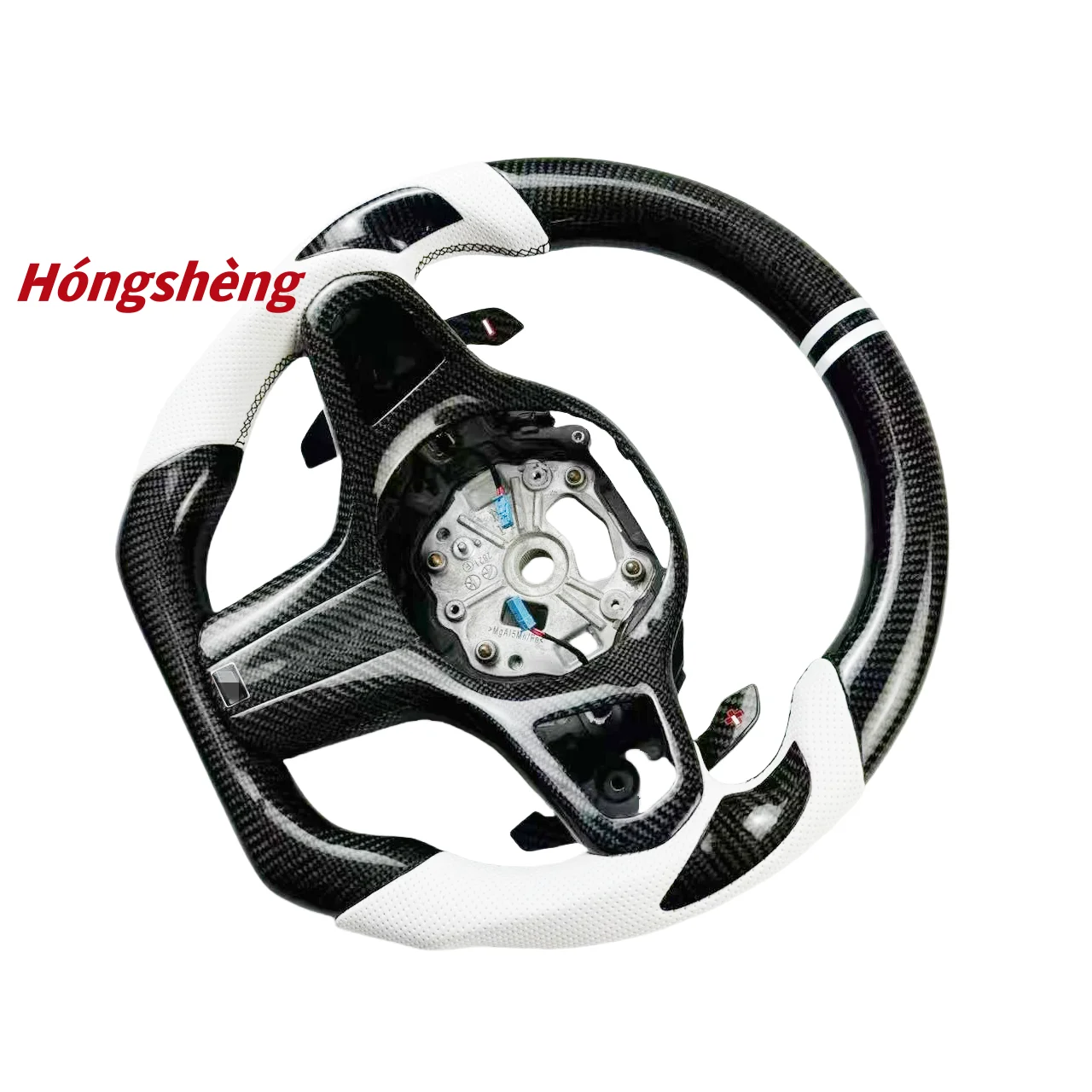 Для BMW X5 G42 G80 G82 M3 M4 M2 G22 G23 G26 G15 G16 G29 G05 G06G07 G20 g21карбоновое кожаное рулевое колесо спортивный стиль