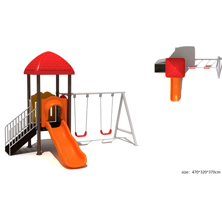 CATALOG AVAILABLE! Logo Design wood plastic composite playground outdoor children wooden equipment with long service time