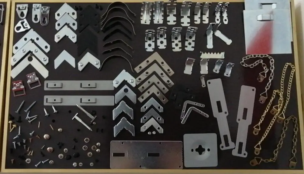 photo frame corner plate picture frame hardware corner connection parts art materials service