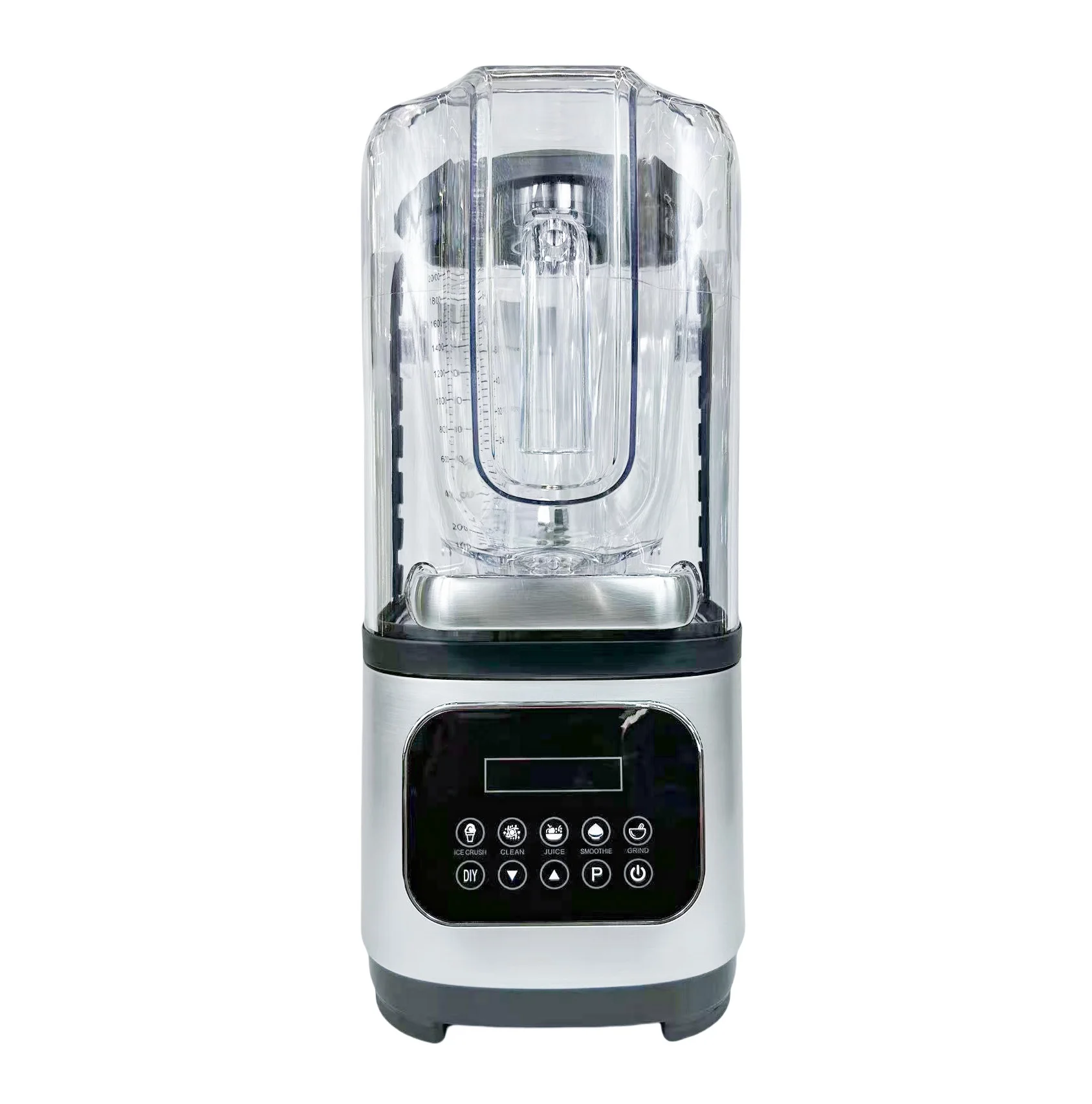 Soundproof shield professional chopper blender low noises mixer smoothie blender  Heavy duty  machine commercial blender